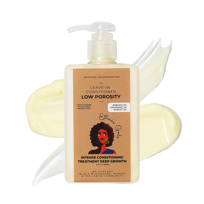 Low Porosity Deep Moisture Leave-In Conditioner